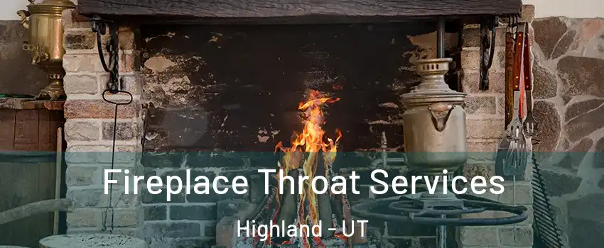  Fireplace Throat Services Highland - UT