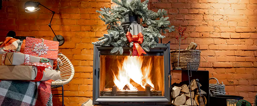 Travis Industries Linear Gas Fireplace Installation in Highland, Utah