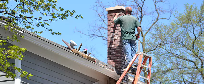 Vinyl and PVC Chimney Flashing Installation in Highland, UT