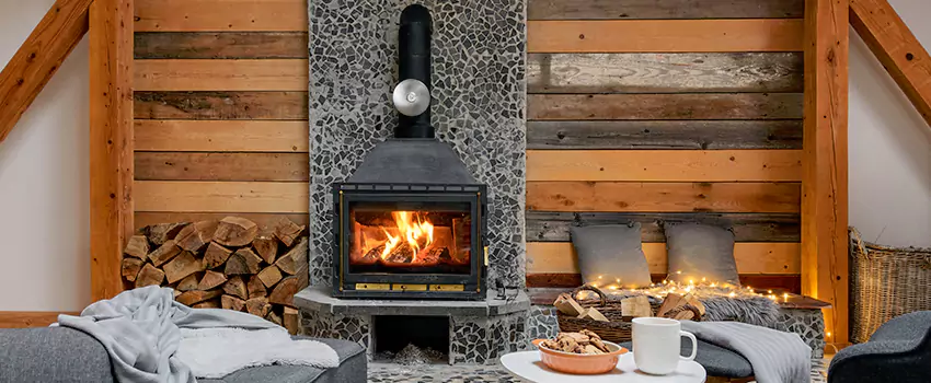 Thelin Hearth Products Direct Vent Gas Stove Fireplace Inspection in Highland, Utah